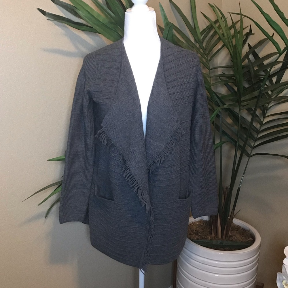 Talbots 100% Merino Wool Cardigan Knit Jacket - S - Picture 10 of 17